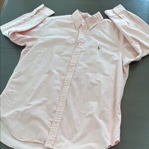 Ralph Lauren Striped Button Down Shirt 16 1/2